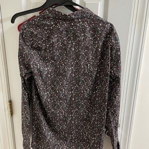 a[x]sit button up long sleeve w/ little flowers